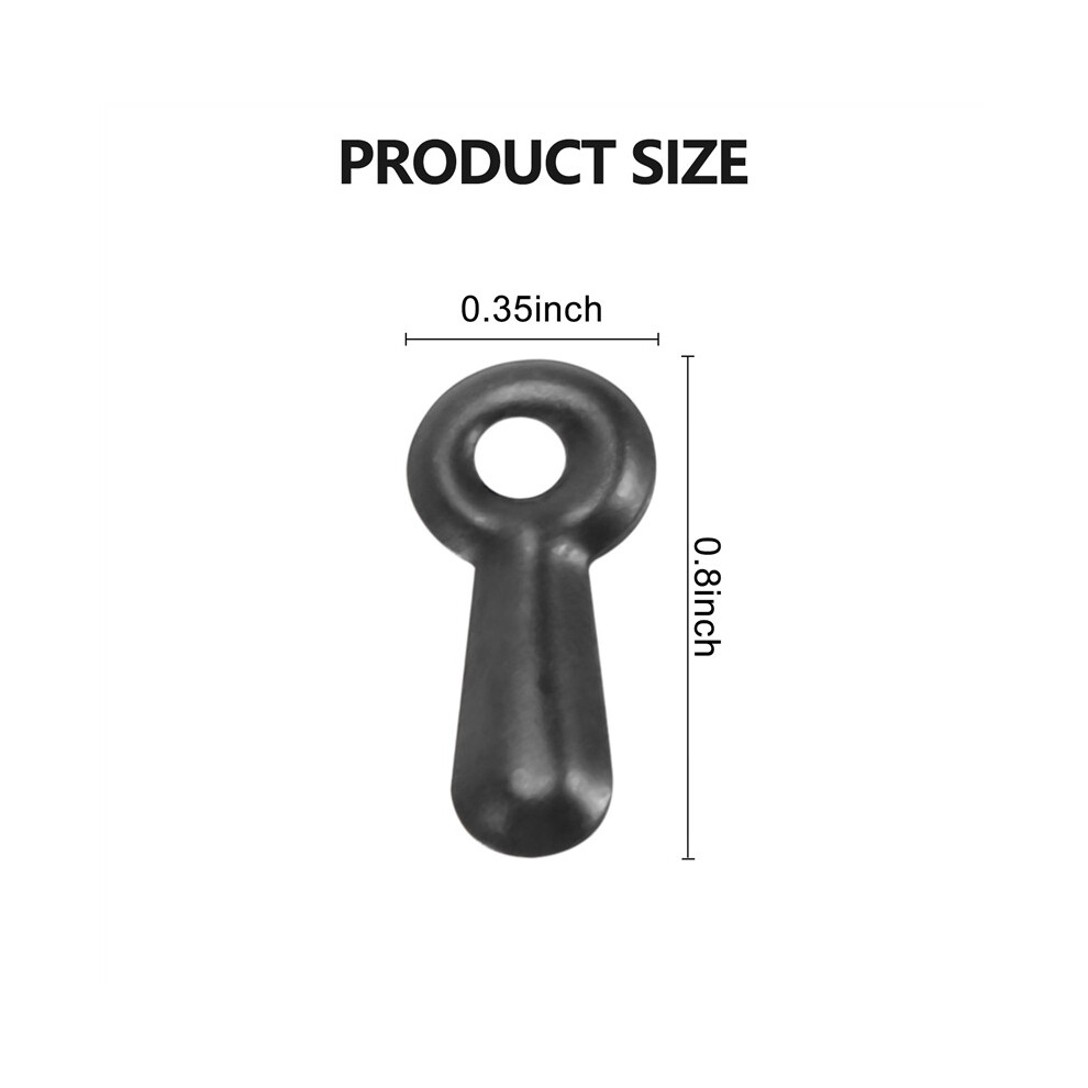 300 Picture Turn Button Fasteners Hardware And 300 Screws For Craft, Hanging, Drawing, Black 4762016941277