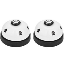 Pet , 2 Pack Metal Dog Training With Non Skid Rubber Bottoms Dog Doorbell For Potty Training Clear Ring Pet Tool Communication Device For Small Cats