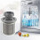2 Part Dishwasher Mesh Filter Set Grey PP For Dishwasher 427903 170740 Series Replacement for Dishwasher 6