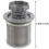 2 Part Dishwasher Mesh Filter Set Grey PP For Dishwasher 427903 170740 Series Replacement for Dishwasher 7