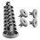 12PCS Dishwasher Wheels Lower Basket Wheels for FAVORIT Dishwasher Wheels 1