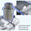 2 Part Dishwasher Mesh Filter Set Grey PP For Dishwasher 427903 170740 Series Replacement for Dishwasher 4