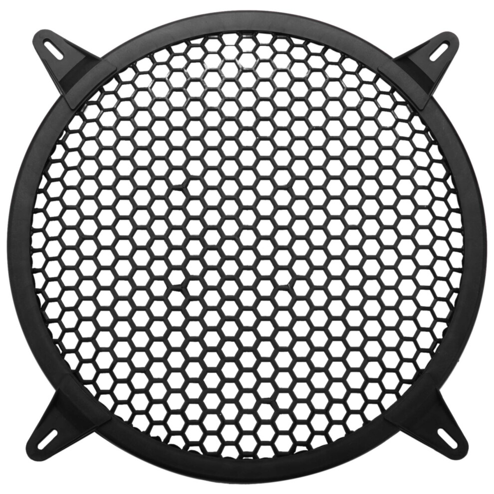 Subwoofer Grid Car Speaker Amplifier Grill Cover Mesh - 10 Inch 4762016932930
