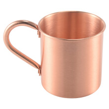 Pure Copper Mug Solid Without Inside Liner For Cocktail Coffee Beer Milk Water Cup Home Bar Drinkware Cool