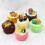 6Pcs Artificial Simulation Cake,Realistic Cupcake Bread Dessert Model Display Cake Photography Prop 5