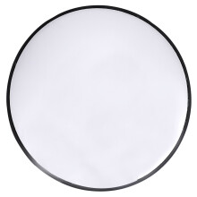30Cm Wide Angle Security Road Mirror Curved for Indoor Burglar Outdoor Safurance Roadway Safety Signal Convex Mirror(Black)