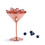 Stainless Steel Martini Cocktail Glass High Base Wine Glass Unbreakable Wine Glass Metal Bar Champagne Glass Copper 2