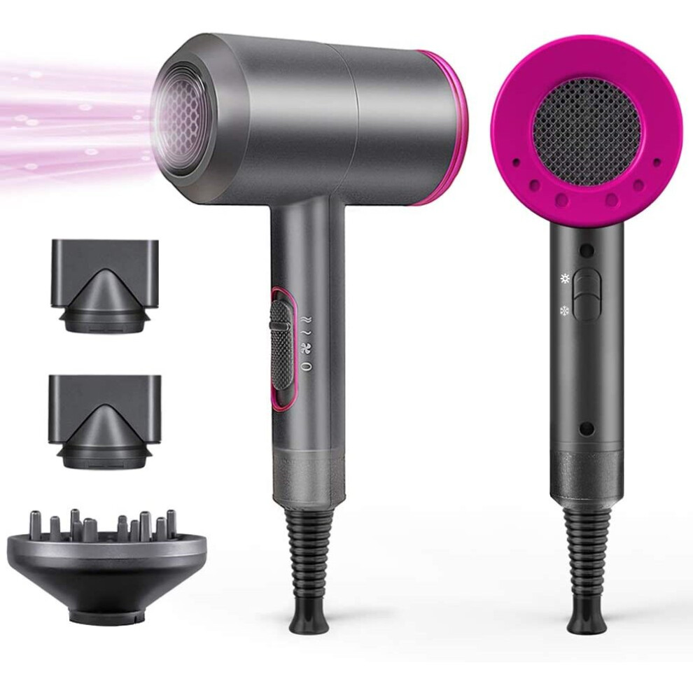 Professional 2000W fast drying negative ion with diffuser hair dryer