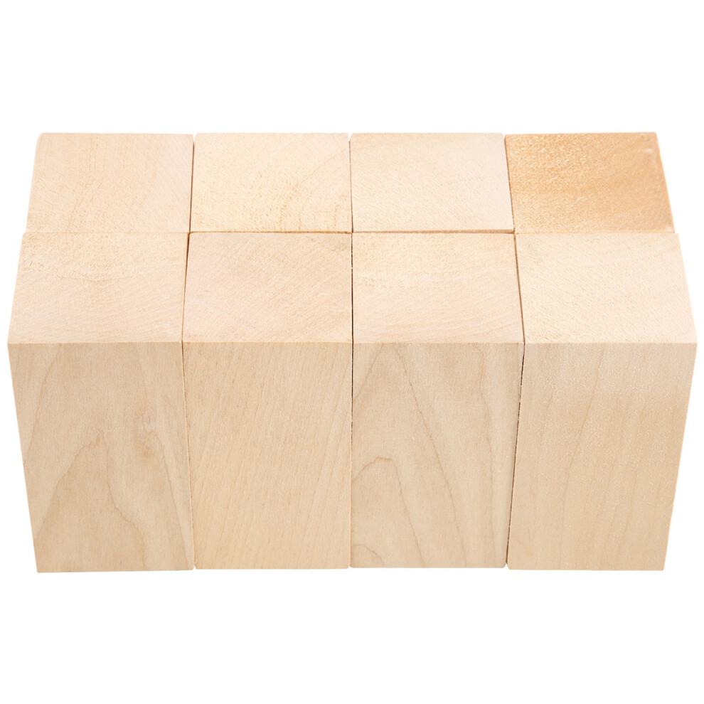 Basswood Carving Blocks 4 x 2 x 2 Inch, Whittling Wood Carving Blocks Kit Adults Beginners or Expert