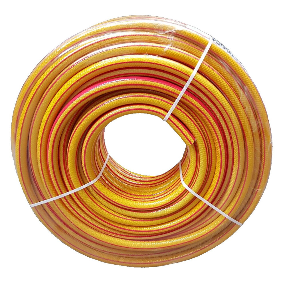 (100m) Garden Hose Pipe,6 Layer-Kink Resistant Heavy Duty Pvc Watering Hosepipe 1/2