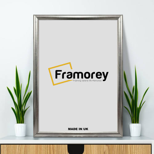 (30x40 CM) Silver Poster Frame / Picture Frame /  Handcrafted Photo Print Frame / Photo Frame / Personalized Frame