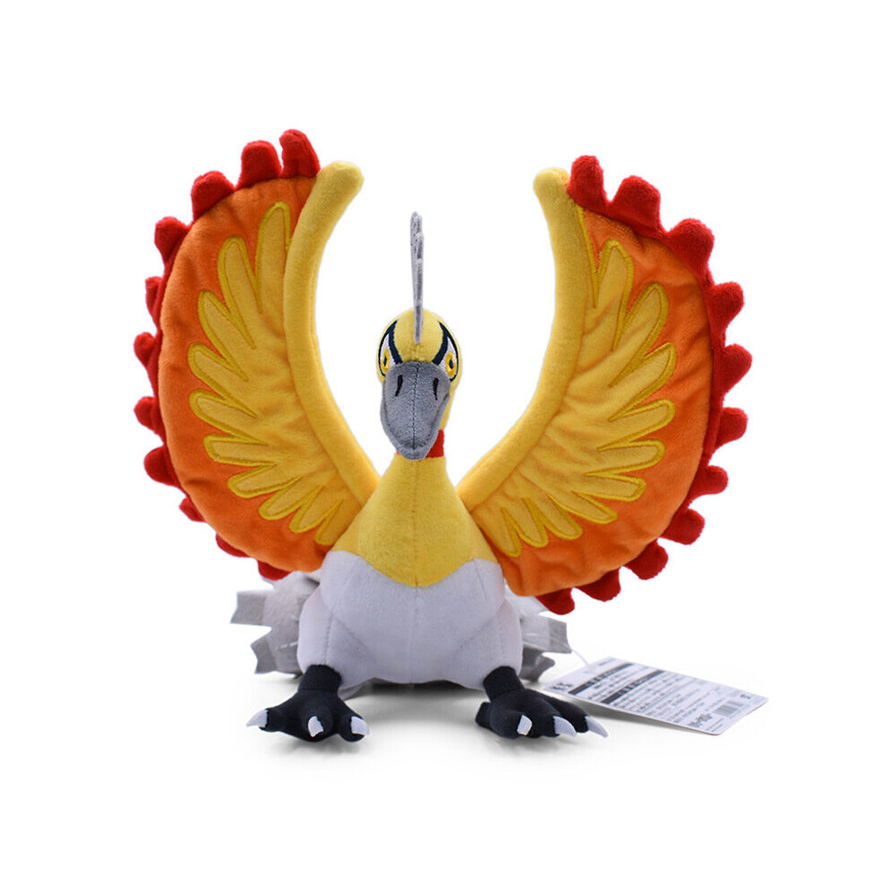 Shiny Ho-Oh Plush Soft Toy Doll Phoenix Stuffed Animal Teddy