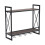 Living And Home Industrial Wall Mounted Floating Hanging Wine Glass Rack 3