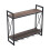 Living And Home Industrial Wall Mounted Floating Hanging Wine Glass Rack 4