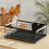 Living And Home Kitchen Dish Rack Drainer with Removable Drainboard 2