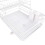 Living And Home 2 Tier Metal Dish Rack with Utensil Holder Kitchen Dish Drainer 7