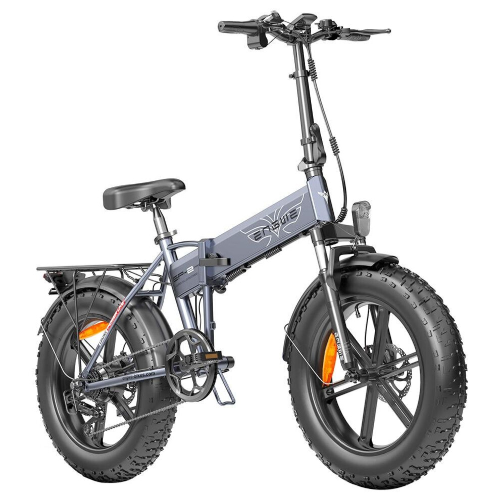 (engwe ep2 pro grey) Electric Bike Engwe EP-2 Pro Fat Tire Bike 750w