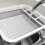 Living And Home Plastic Collapsible Dish Rack Drainer Kitchen Storage 5