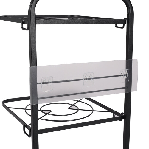 Living And Home (3 Tier) Kitchen Pot Pan Racks Adjustable Cookware Holder Stand 2