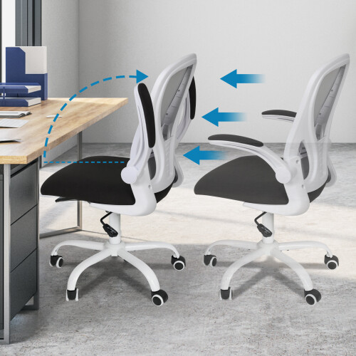 ELECWISH Mesh Office Chair Computer Desk Seat Swivel Adjustable Ergonomic Study