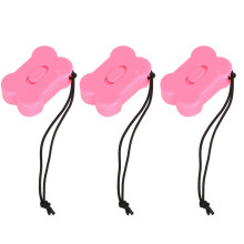 3Pcs Set Pet Dog Loudness Three Volume Adjustable Trainer Whistle Clicker Ma Nde