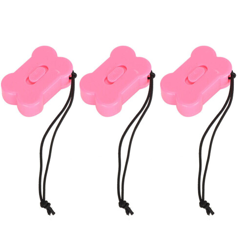 3Pcs Set Pet Dog Loudness Three Volume Adjustable Trainer Whistle Clicker Ma Nde