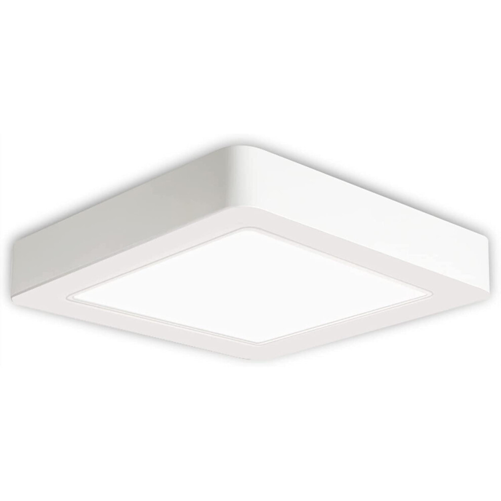 ExtraStar LED Ceiling Lights, 18W 1800LM Modern Square Flush LED Ceiling Lamp-image-OPC-P8WD5PF-NEW