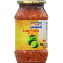 (Lime Pickle Hot 500g(Pack of 1)) Variety Of Ashoka Pickles - Perfect as A Side Dish