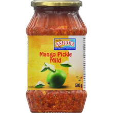 (Mango Pickle Mild 500g(Pack of 1)) Variety Of Ashoka Pickles - Perfect as A Side Dish