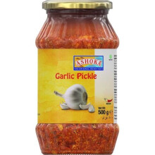(Garlic Pickle 500g(Pack of 1)) Variety Of Ashoka Pickles - Perfect as A Side Dish