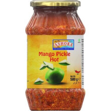 (Mango Pickle Hot 500g(Pack of 1)) Variety Of Ashoka Pickles - Perfect as A Side Dish