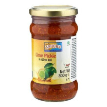 (Lime Pickle in Olive Oil 300g(Pack of 1)) Variety Of Ashoka Pickles - Perfect as A Side Dish