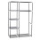 Portable Wardrobe Closet Fabric Clothes Storage Organizer Grey 7