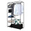 Portable Wardrobe Closet Fabric Clothes Storage Organizer Grey 2