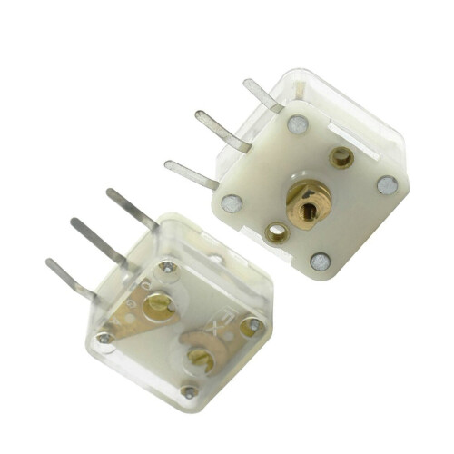 2 Pcs 223F Style Dual 20pF Variable Capacitor for FM Radio 2