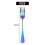 Rainbow Color Stainless Steel Fork Set - 6Pcs, 20cm, Dishwasher Safe Tableware 8