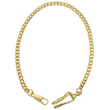 Retro Antique Vintage Pocket Watch Chain Gold