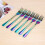 Rainbow Color Stainless Steel Fork Set - 6Pcs, 20cm, Dishwasher Safe Tableware 5