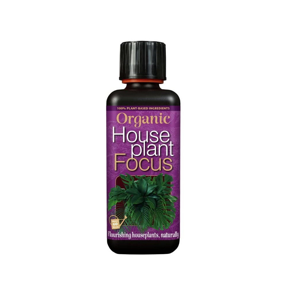 Growth Technology Plant Food Liquid Fertiliser Houseplant Focus With Seaweed Growth