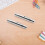 2 PCS Silver Aluminum alloy Chalk Keeper Holder 8