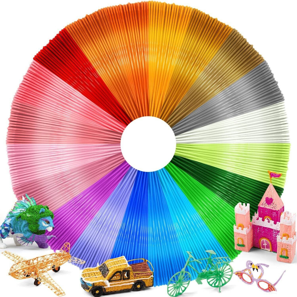 30 Colours 90m 3D Printing Pen Filament High Temperature PLA 1.75mm