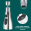Kitchen Sink Mixer Tap Faucet Pull-Out Spray Shower-Head Nozzle Head 7