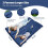 Self-Inflating Double Camping Mat 200*120 cm with Quick Foot Pump - Ultra-Light, 3-Layer Waterproof Sleep Pad 5