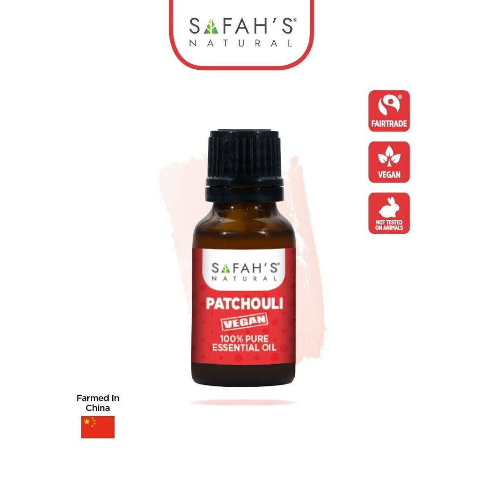 Safah's Natural Patchouli Essential Oil (100% Pure) - 15Ml