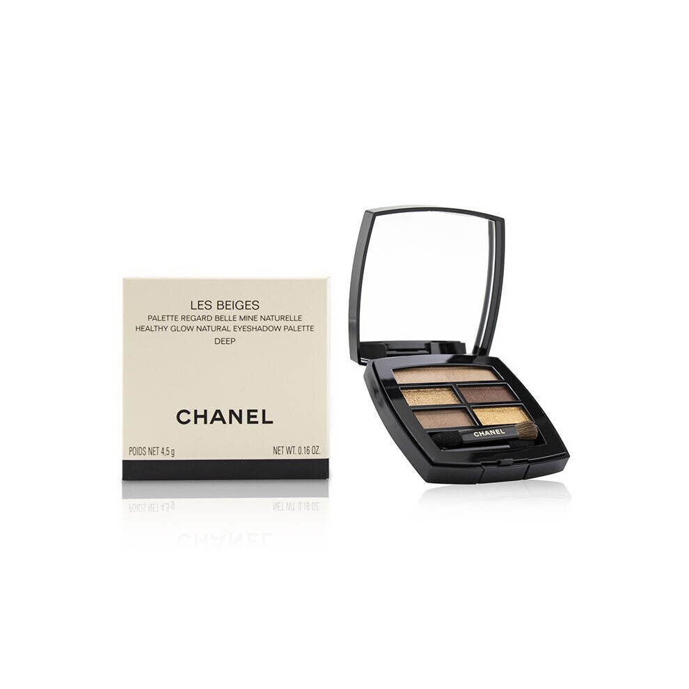 Chanel Les Beiges Healthy Glow Natural Eyeshadow Palette - # Deep 4.5G/0.16Oz