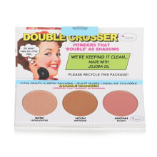 Double Crosser Face Palette av the Balm för kvinnor - 0,29 oz smink