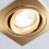 (2 Pack) Litecraft Recessed Tiltable Downlights - Brass 3