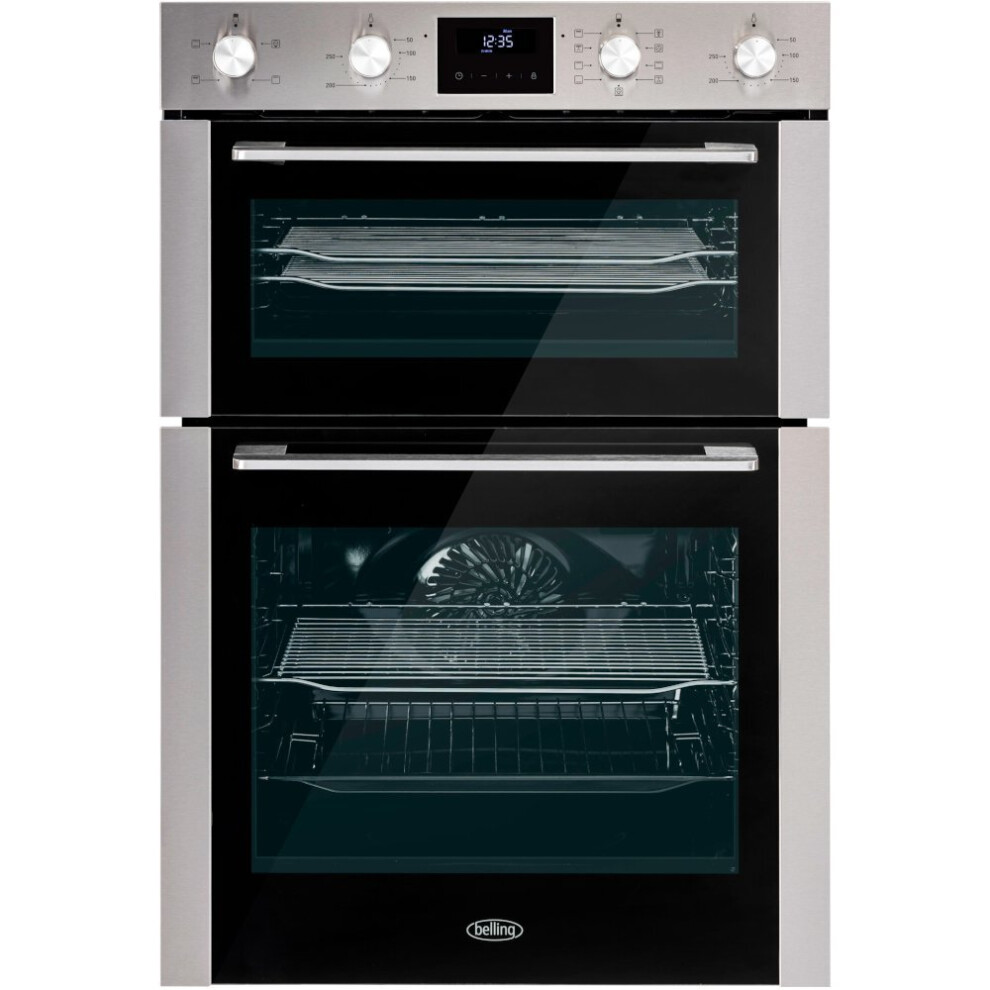 Belling BI903MFC STA Built-In Electric Double Oven