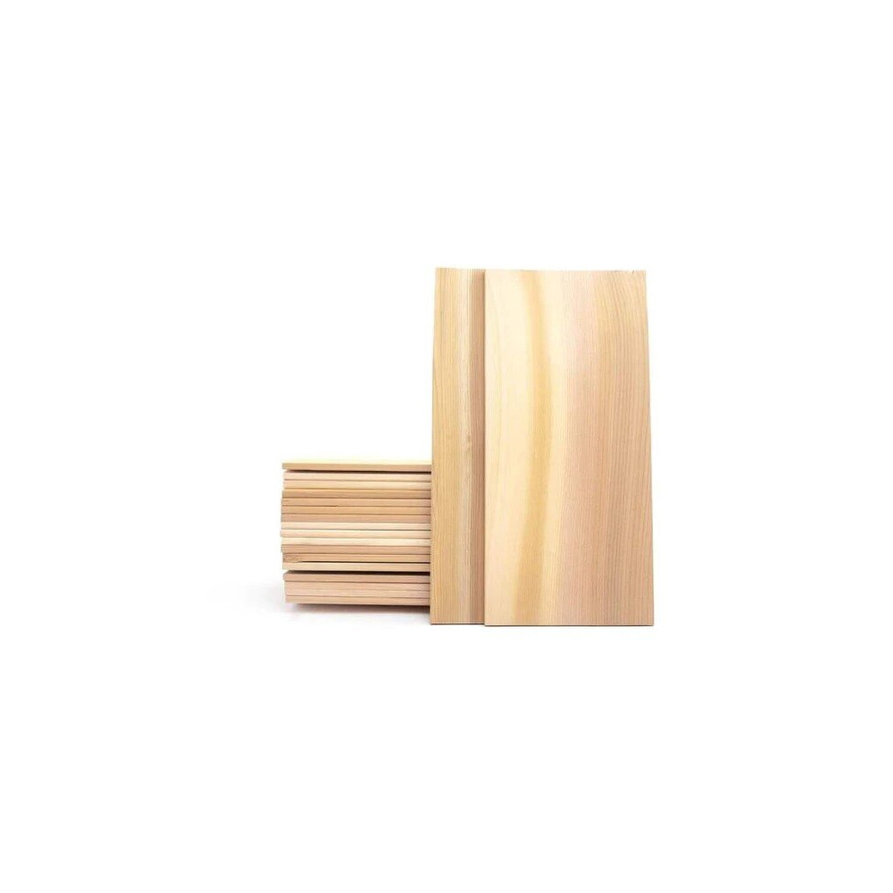 Grilling Roasting Cedar Planks BBQ &Oven (L) 300mm (W) 140mm (T) 14mm Pack of 5 pieces