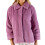 Slenderella (Heather, XXXL - UK 28/30) Slenderella Ladies Soft Waffle Fleece Button Up Collar Bed Jacket 1